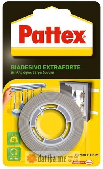 Pattex Traka višenamjenska za fiksiranje/montažu 19mmx1.5m