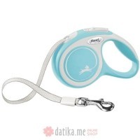 Flexi Povodac New Comfort Xsmall Tape 3M Light Blue