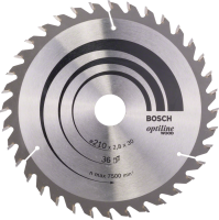 Bosch List kružne testere za drvo Optiline Wood 210x30x2.8mm 36z