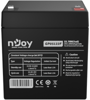 NJOY GP05122F baterija za UPS 12V 5Ah