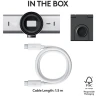 LOGITECH MX Brio 705 4K Webcam for Business, 8.5MP Sony STARVIS sensor