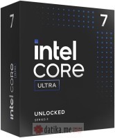 Intel Core Ultra 7 Processor 265K (Series 2, 30M Cache, up to 5.50 GHz) Box No fan
