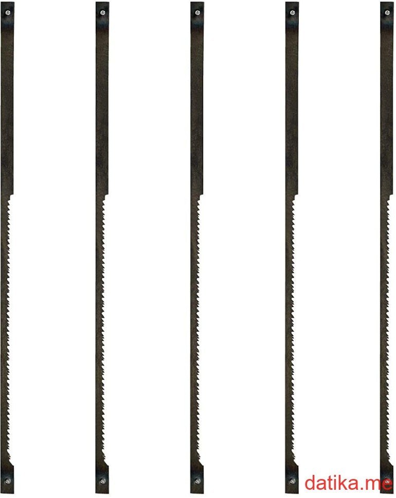 Bosch Šegice za modelarsku testeru 3x100mm 70Z u setu 5kom MS52JA