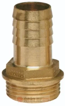 Effebi Spojnica za gum cijevi mesing 1"x30mm