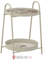 INART STO METAL SIDE TABLE CREME 42Χ41Χ64