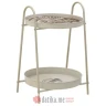 INART STO METAL SIDE TABLE CREME 42Χ41Χ64