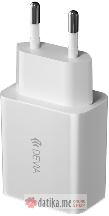 Devia wall charger Smart 2x USB 2,4A white 