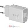 Devia wall charger Smart 2x USB 2,4A white 