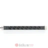 Digitus DN-95401 1U Aluminum PDU, 19" rackmountable, 8x safety outlet 16A, 4000W, 250VAC 50/60Hz
