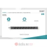 Digitus DN-95401 1U Aluminum PDU, 19" rackmountable, 8x safety outlet 16A, 4000W, 250VAC 50/60Hz