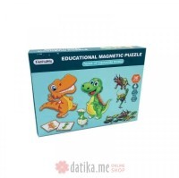 Igraсka puzle magnetna knjiga, Dinosaurus