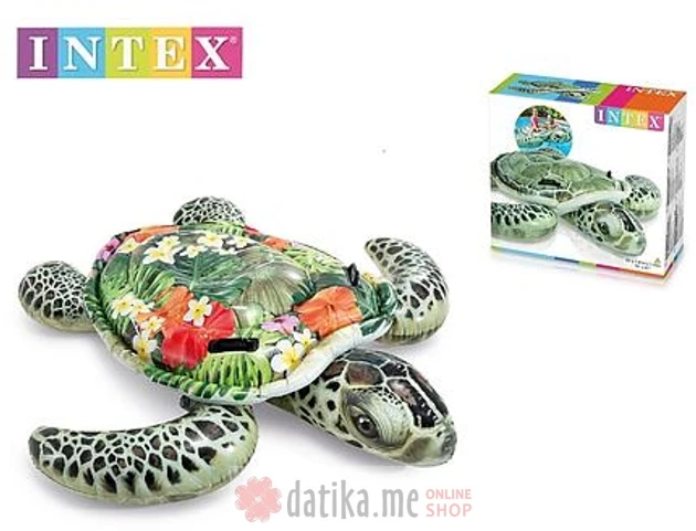 Intex 57555 Dusek na naduvavanje kornjača 191cm x 170cm