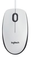 Logitech M100 Miš, White