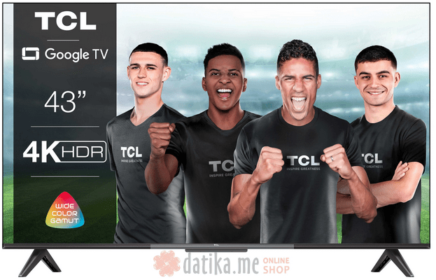 TCL 43P735 LED TV 43" 4K ​UHD, Google Smart TV​ in Podgorica Montenegro