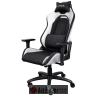 ​TRUST GXT 714W RUYA Comfortable Gaming Chair, Gas lift class 4, Max. weight 150 kg, WHITE