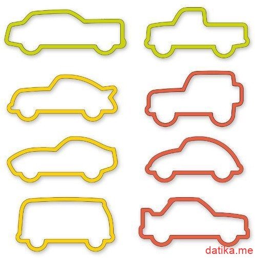 Tescoma DELICIA KIDS MODLE ZA KOLACE AUTOMOBILI 8kom.