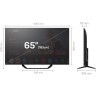 Tesla 65E655BUS LED 65" 4K Ultra HD smart TV  