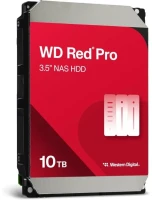WD RED PRO NAS HDD 10TB, 3.5", 7200 rpm, 512MB cache, up to 267MB/s transfer rate