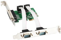 E-GREEN PCI Express kontroler 2xSerial + 1 Parallel