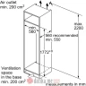 Bosch KIL82VFE0 Ugradni frižider, 177.2cm в Черногории