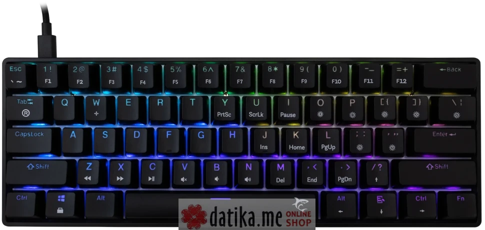 White Shark SHINOBI-2 TASTATURA Black Blue