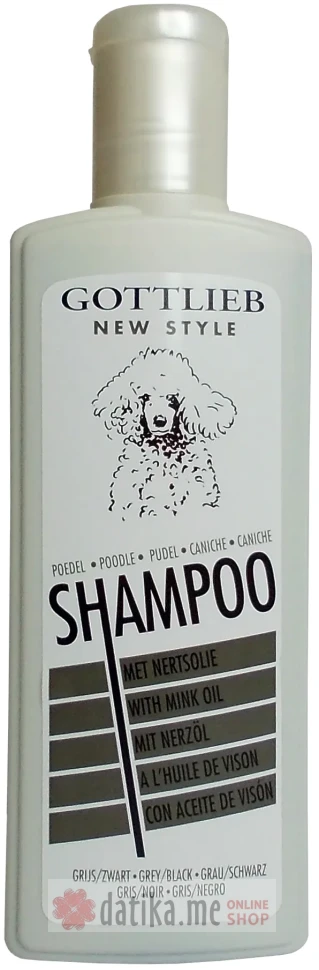 Gottlieb Šampon Za Sive I Crne Pudle 300ml в Черногории
