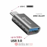 Swissten OTG Adaper USB-C (M) / USB-A (F)
