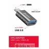 Swissten OTG Adaper USB-C (M) / USB-A (F)