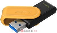 Kingston DataTraveler Exodia S 512GB  with swivel cap Hi-Speed USB 3.2 Gen 1 (Black/Yellow)