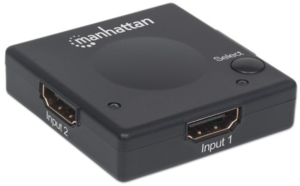 Manhattan HDMI Switch 2 portni, HDMI 1.3b, 2 x HDMI in, 1 HDMI out, Output video: HDMI 1.3b, HDCP 1.0 / 1.1 в Черногории