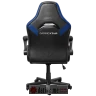 TRUST GXT 703B Riye Comfortable adjustable gaming chair,flip-up armrests,Max weight 140kg,Blue