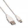 Rotronic USB 2.0 Cable, A - 5-Pin Mini, M/M, 0.8 m в Черногории