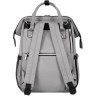 Kikka boo torba za mamu SIENA Light Grey 2025 в Черногории