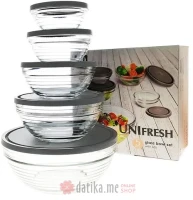 Uniglass CINIJA SA POKLOPCEM UNIFRESH 5/1
