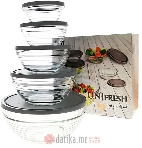 Uniglass CINIJA SA POKLOPCEM UNIFRESH 5/1