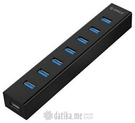 Orico 7-portni USB 3.0 hub crni (H7013-U3-V1-BK)