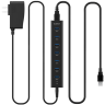 Orico 7-portni USB 3.0 hub crni (H7013-U3-V1-BK)