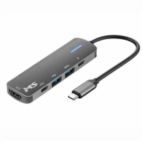MS Cable USB HUB C110, HDMI1.4+USB3.0+USB2.0+TYPE C 2.0+PD