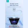 Devia - 1.2m (3A) USB-C to USB-C Silicone Cable - Black в Черногории