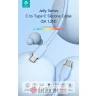 Devia - 1.2m (3A) USB-C to USB-C Silicone Cable - Black в Черногории