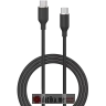 Devia - 1.2m (3A) USB-C to USB-C Silicone Cable - Black в Черногории