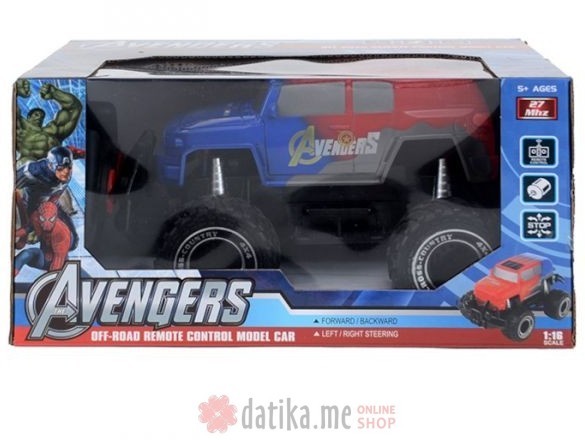 Igracka dzip na daljinsko upravljanje Avengers 1/16 в Черногории
