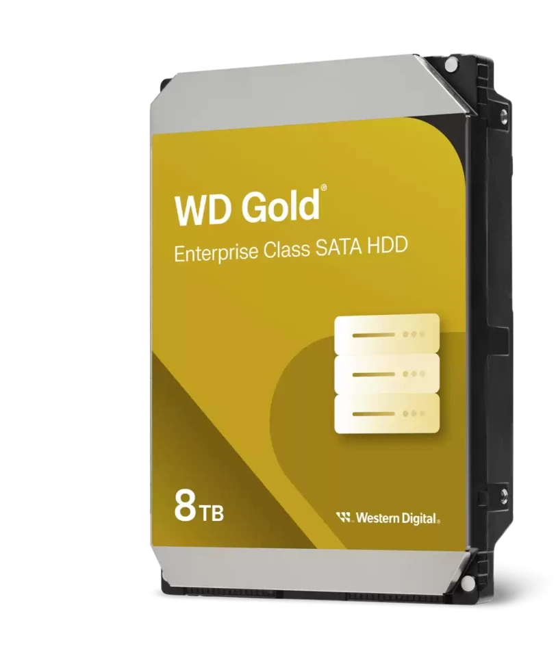 WD GOLD Enterprise HDD 8TB 3.5", 7200 RPM, 256MB Cache, up to 267MB/s transfer rate