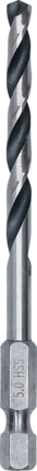 Bosch PointTeQ HEX 1/4" Burgija za metal HSS 5x91mm 