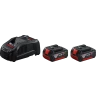 Set Akumulatora 2xGBA 18V/5,Ah Bosch GAL1880CV + Punjac 