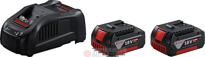 Set Akumulatora 2xGBA 18V/5,Ah Bosch GAL1880CV + Punjac 
