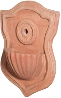 Fontana terakota Laboratorio San Rocco Fontana MURO PICCOLA D17xW45xH60cm