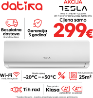Tesla TT34EX81-1232IAW Wi-FI inverter klima uređaj, 12000 BTU