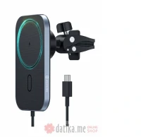 Swissten Car holder magnetic with wireless charger 15W (MagSafe compatible)