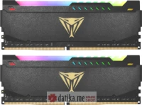 Patriot RAM 16GB (2X8GB) 3200MHz DDR4 CL16 Viper Steel RBG